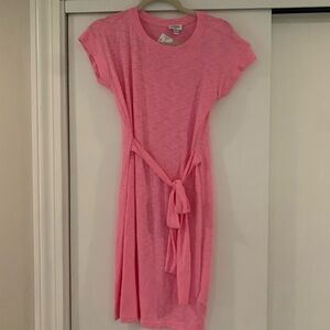 Pink t shirt dress